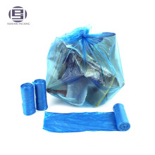 Best sale blue cheap high capacity transparent volume cornstarch garbage bag
